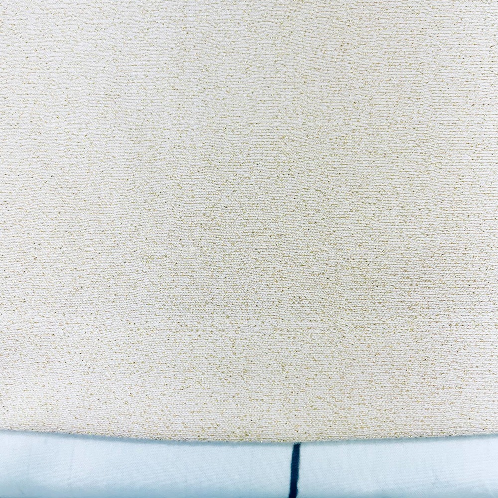 NWOT Loft Gold Pullover Fleece Sweatshirt with Round Neck - Picture 3 of 10